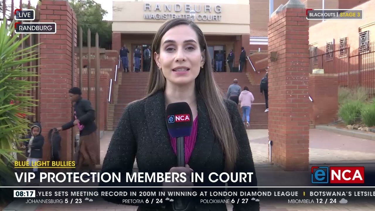 Blue Light Bullies | VIP protection members in court