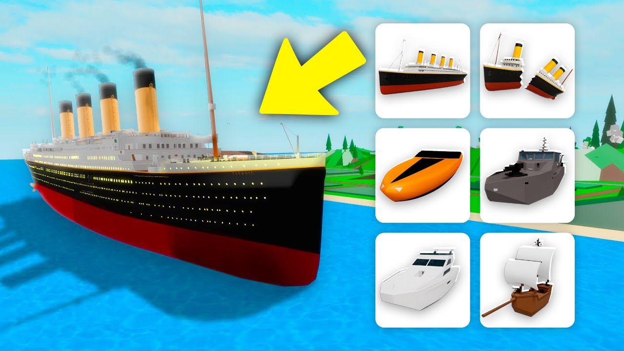 CÓMO CONSEGUIR el TITANIC en BROOKHAVEN