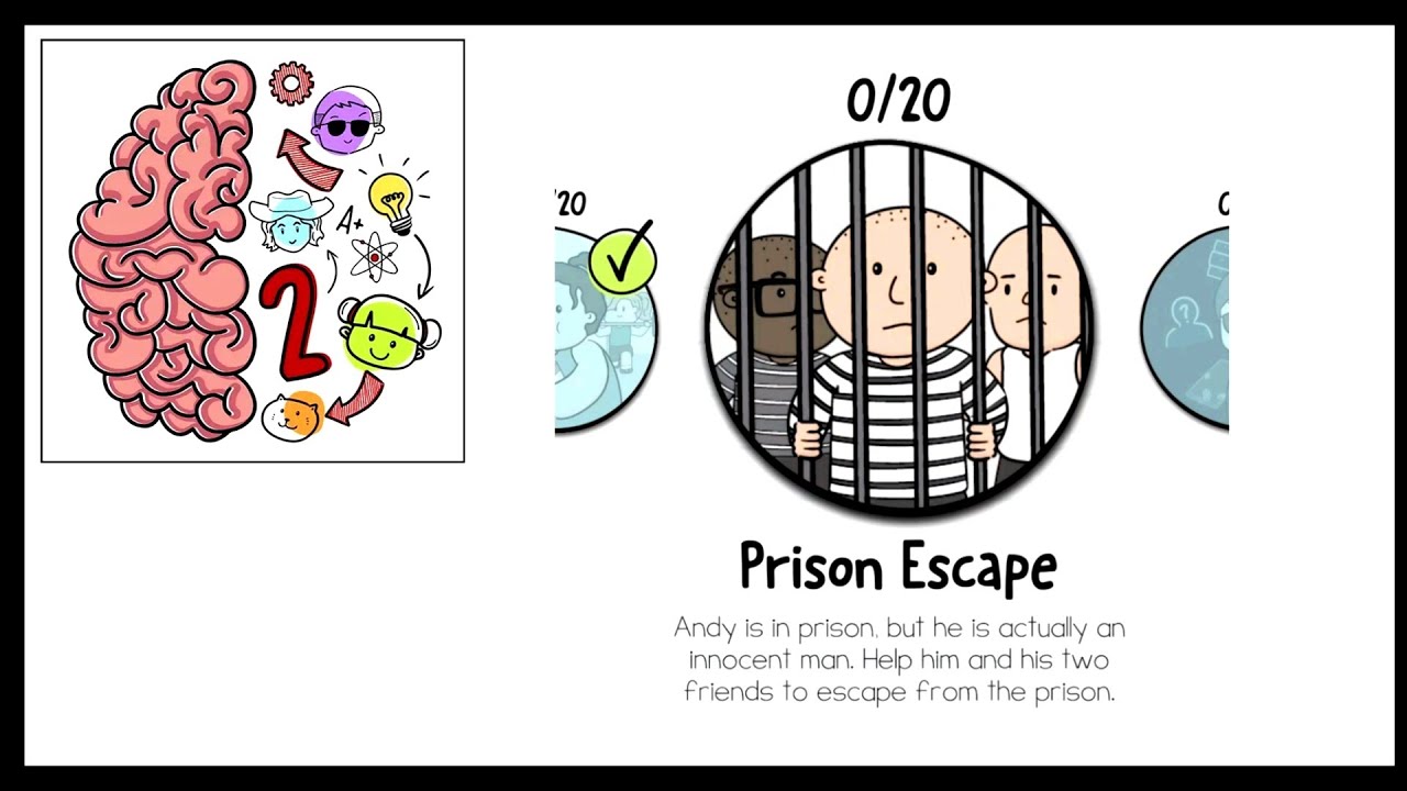 Brain test 2 Level 2 Prison Escape