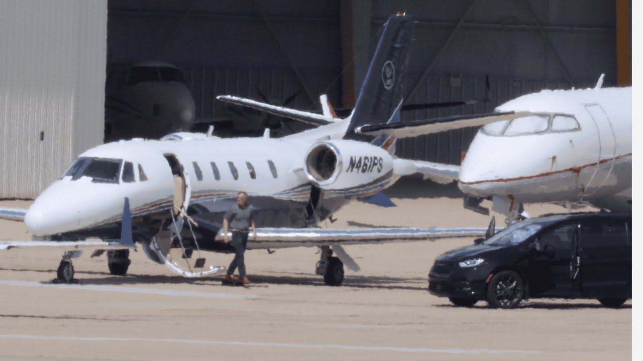 Cessna Citation Excel/XLS Arrives from Nantucket - DID THEY BRING THE LOBSTERS?