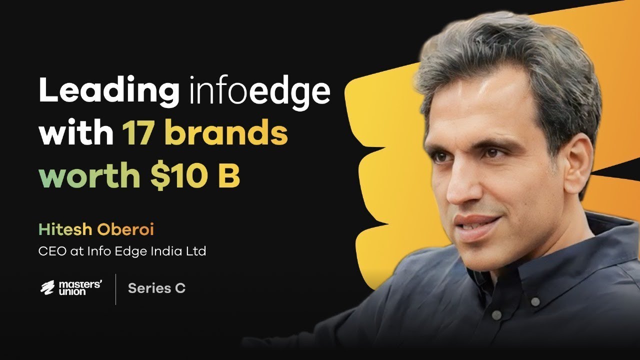 Ep. 91 I The man behind Naukri.com's success - Hitesh Oberoi | Infoedge | Job Search Platform
