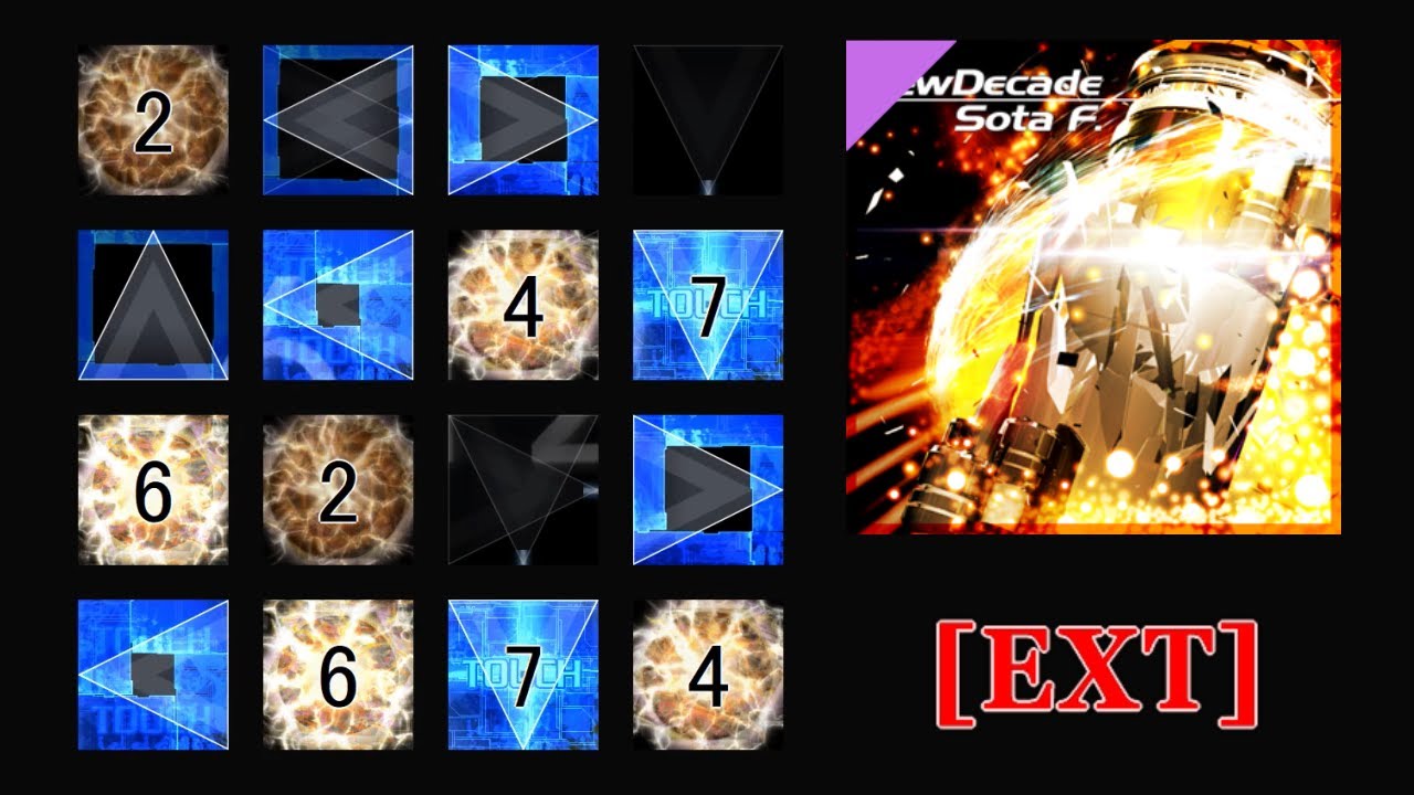 【jubeat beyond the Ave.】New Decade [2] [EXT] 譜面確認