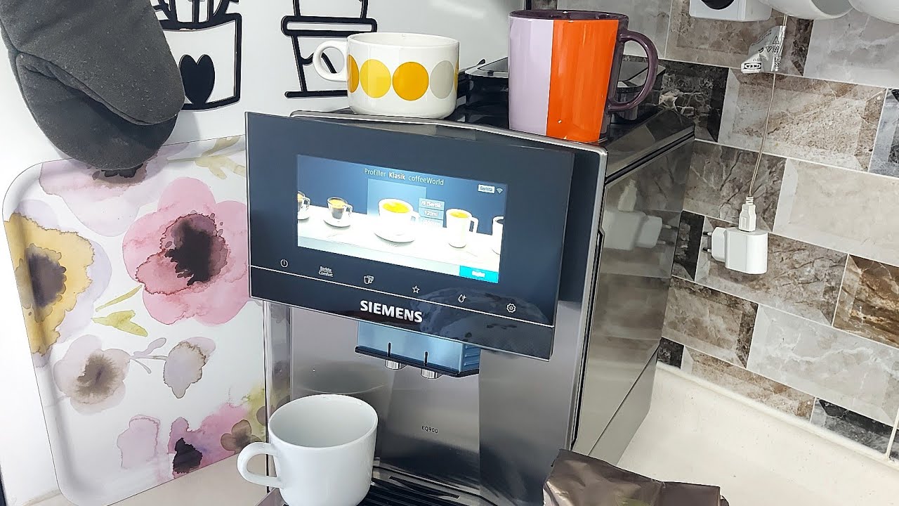 Siemens TQ905R03 EQ.900 Kaffeevollautomat Edelstahl ☕️🧋🥤💚🍀