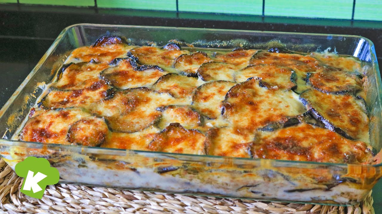 Pastel de Berenjenas 🍆 RECETA para que los niños coman VERDURAS 🍆 Fácil de preparar