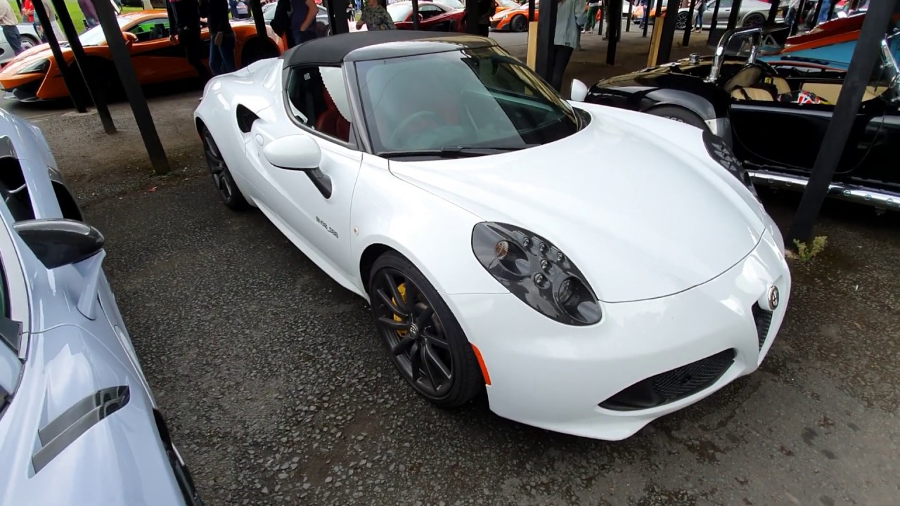 2016 Alfa Romeo 4C Video View at Shelsley Walsh Hill Climb 2019