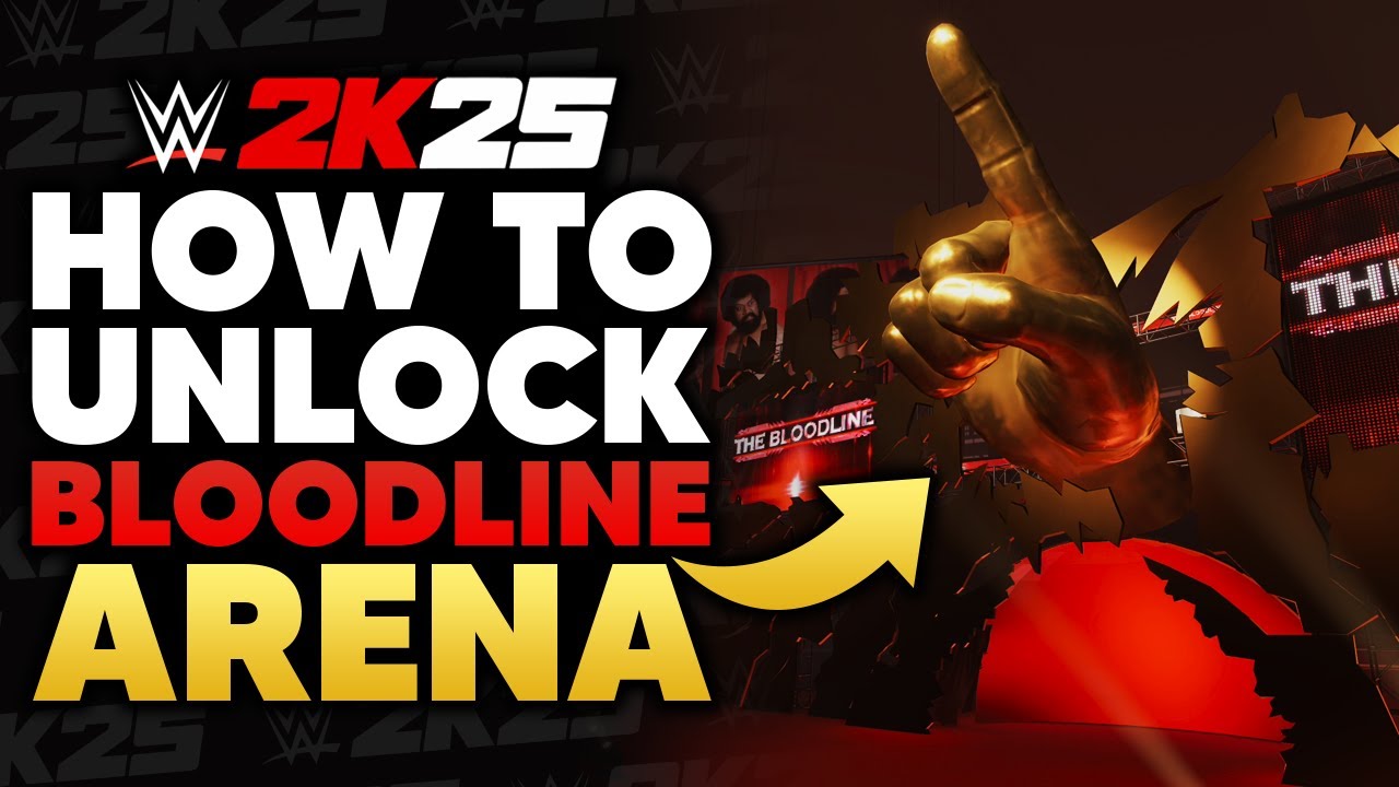 WWE 2K25: How To Unlock The Bloodline Arena!