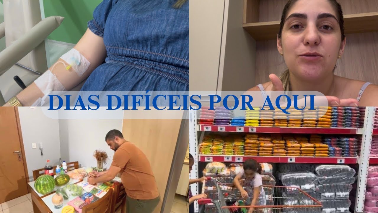 DIAS DIFÍCEIS POR AQUI, QUE EXAME PÉSSIMO, ELES FORAM NO MERCADO 
