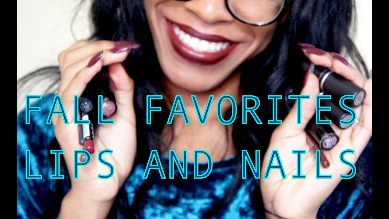 ☆ Fall Favs: Lip and Nail Color Swatching + Dupes!