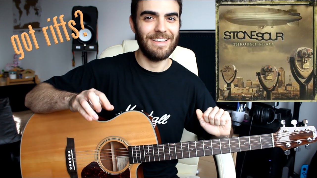 Through (the) Glass - Stone Sour - you only need 3 chords! | GOT RIFFS?