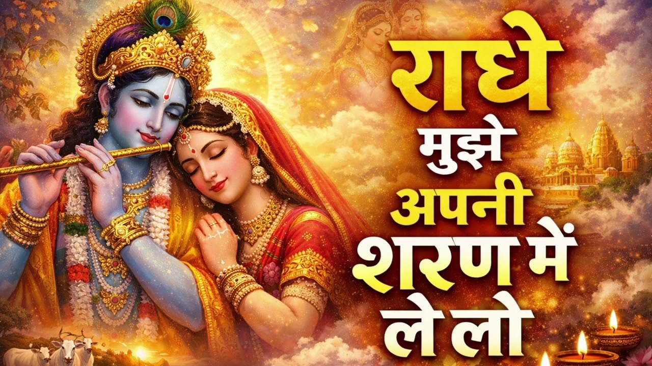 राधे मुझे अपनी शरण में ले लो Radha Rani Bhajan #krishna #radhakrishna #hairadharani