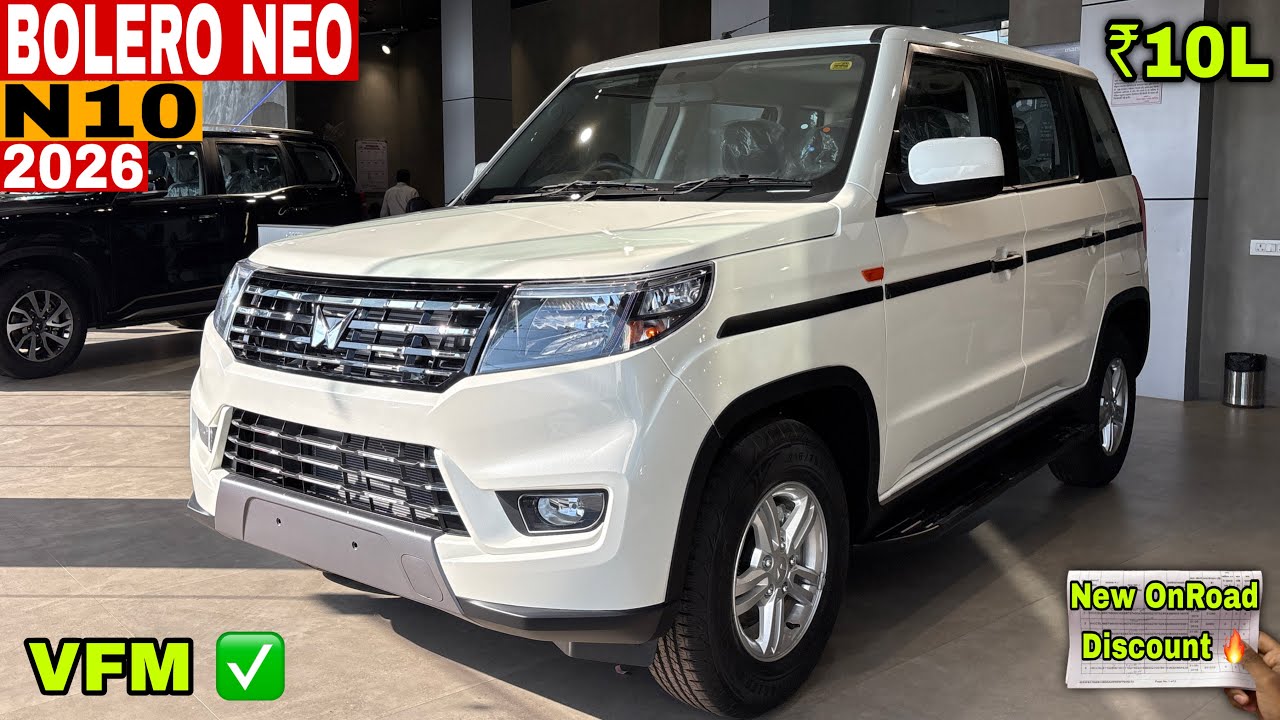 New Mahindra Bolero Neo N10 | 2026 ✅ ₹Price Onroad Mileage & Review