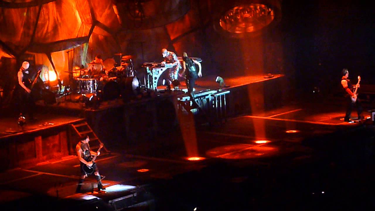 Rammstein Feuer Frei! live @ Unipol Arena Bologna 2013