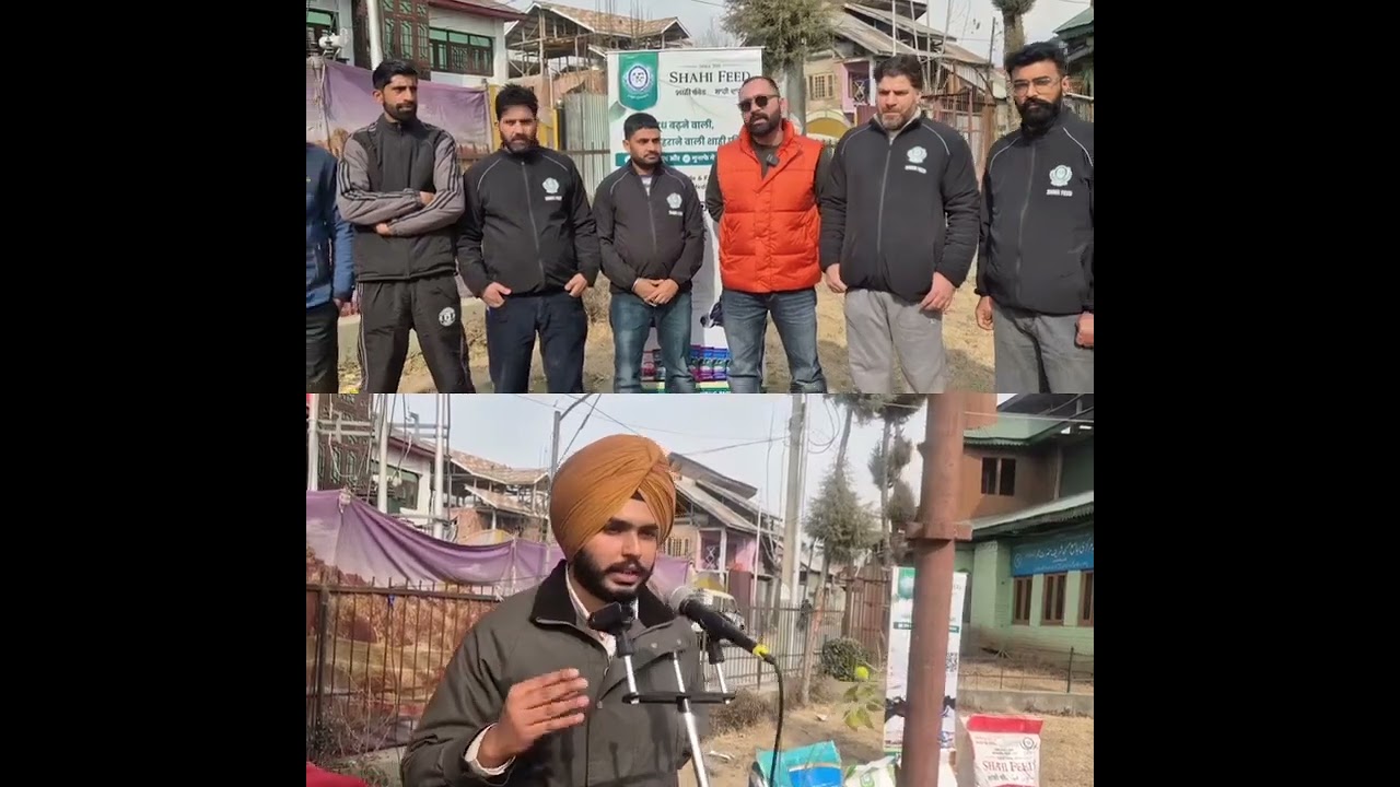 Shahi Feed successfully organized a Grand Farmer’s Meet today at Gadoora, Ganderbal #shahifeed