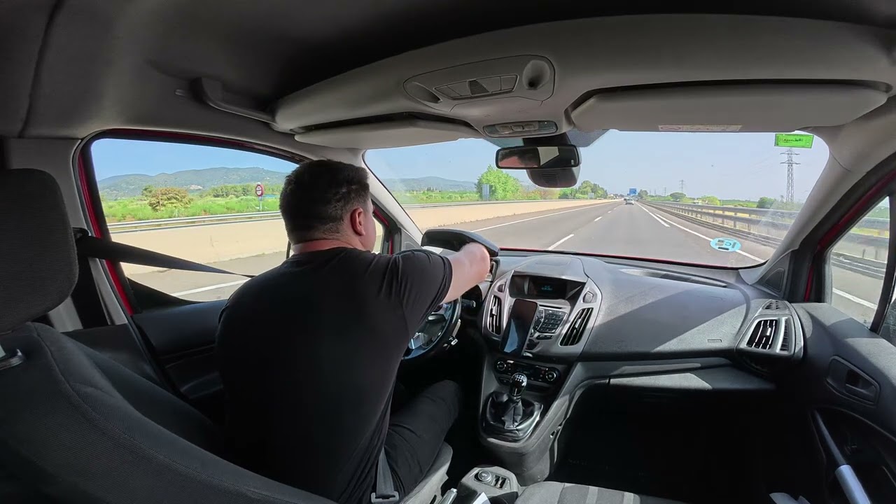 2015 FORD TRANSIT CONNECT  1.5 TDCI - POV TEST DRIVE ASMR
