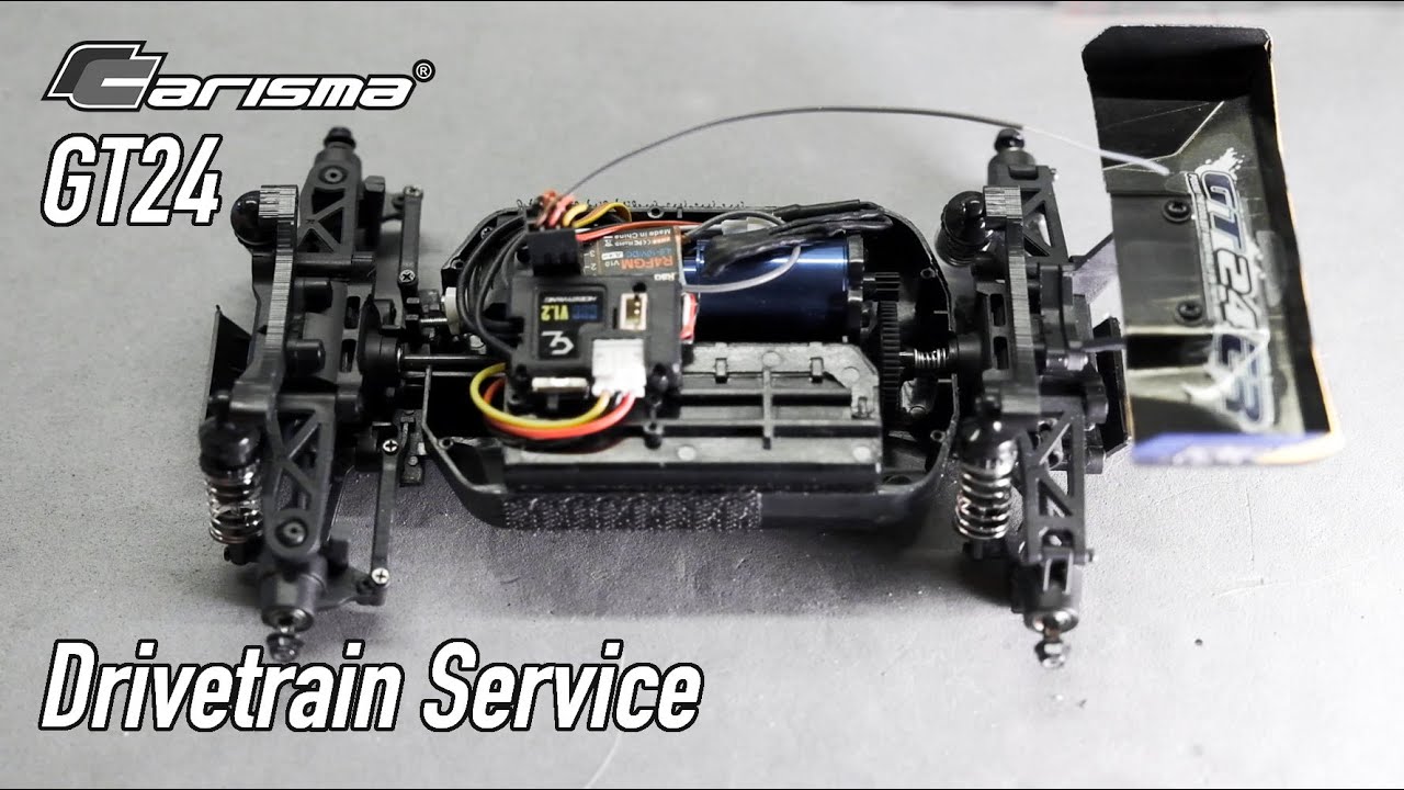 Carisma GT24/GT24B/GT24TR: Improving the Drivetrain