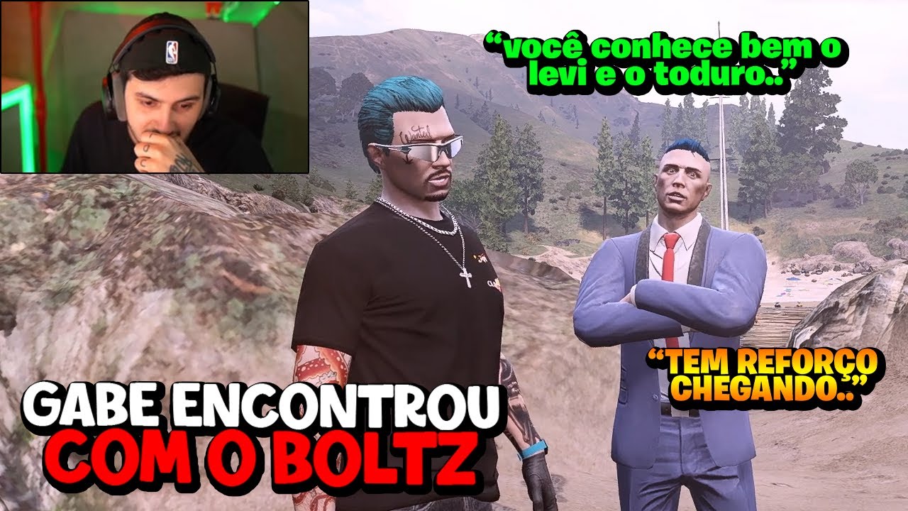 GABE SE ENCONTROU COM O BOLTZ PERTO DA FAVELA DO LEVI!!!