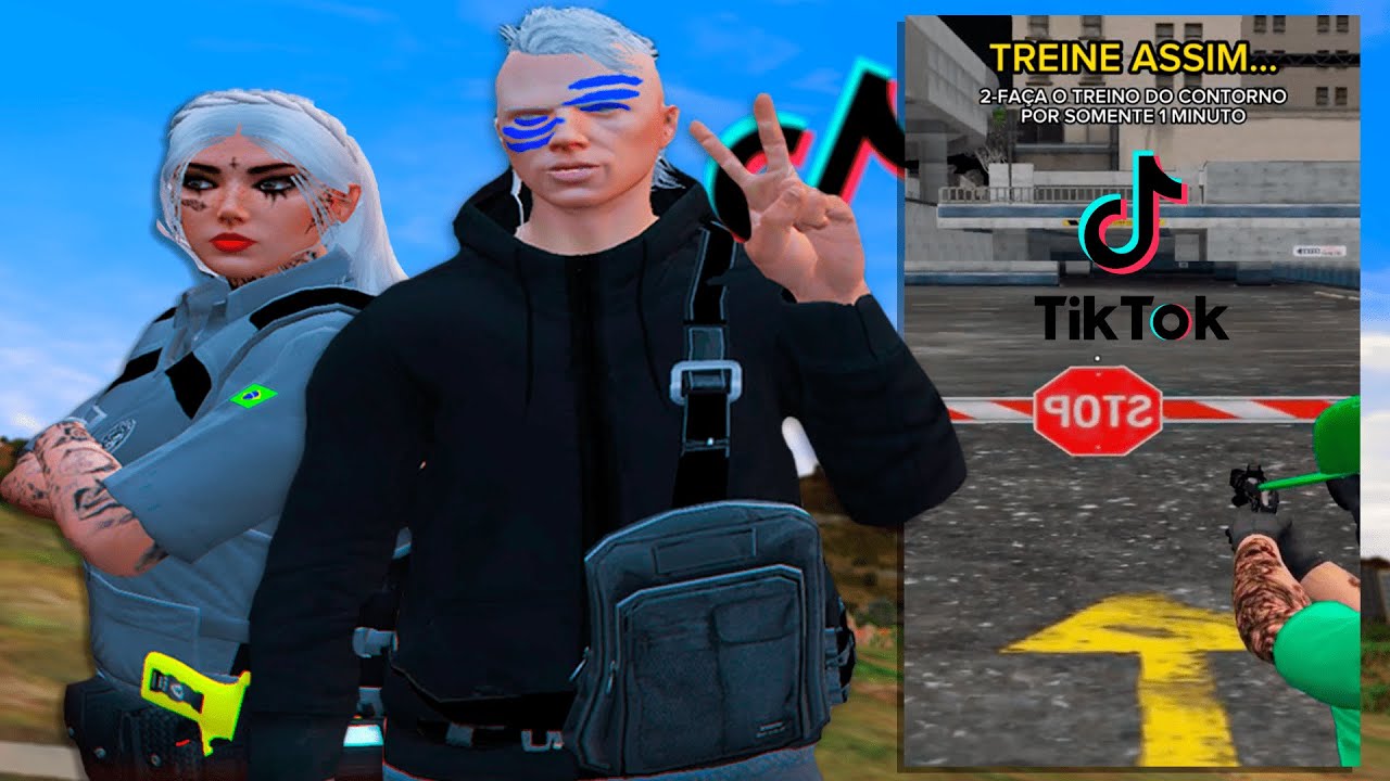 TESTEI OS TREINOS DE MIRA DO TIKTOK NO FIVEM