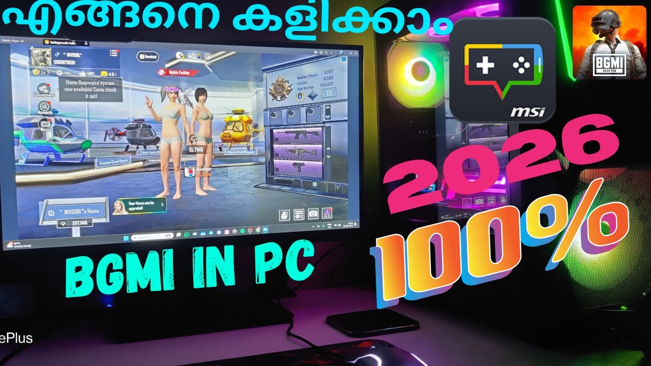 How To Play Bgmi In Pc 2026 Malayalam Video Installnation Setup