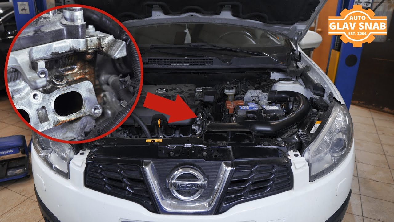 Устраняем течь масла на Nissan Qashqai / Демонтаж и монтаж цепи ГРМ