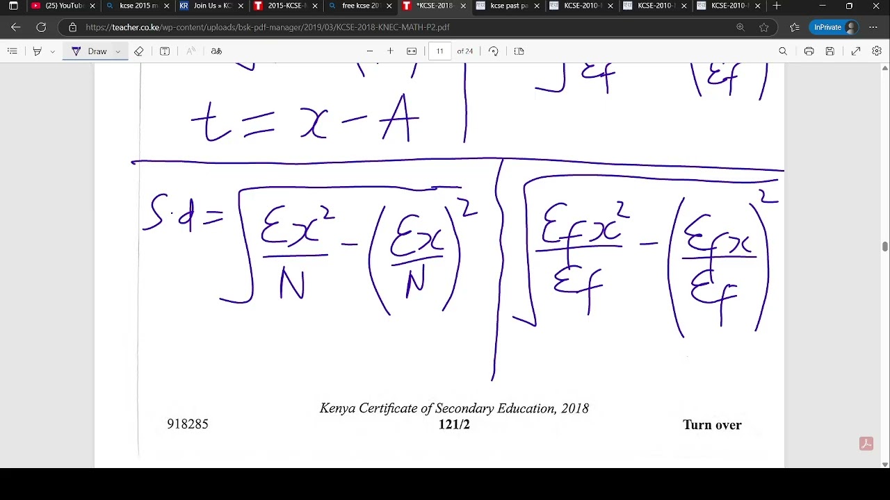 KCSE 2018 - STANDARD DEVIATION - 2025 10 07 19 07 24 SAFINA