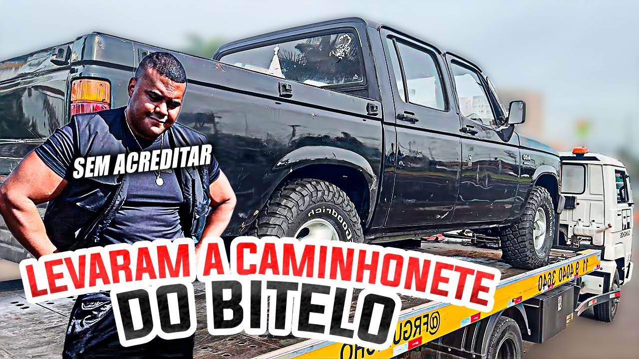 CAMINHONETE DO BITELO QUEBROU NA ESTRADA - ELE FICOU PREOCUPADO