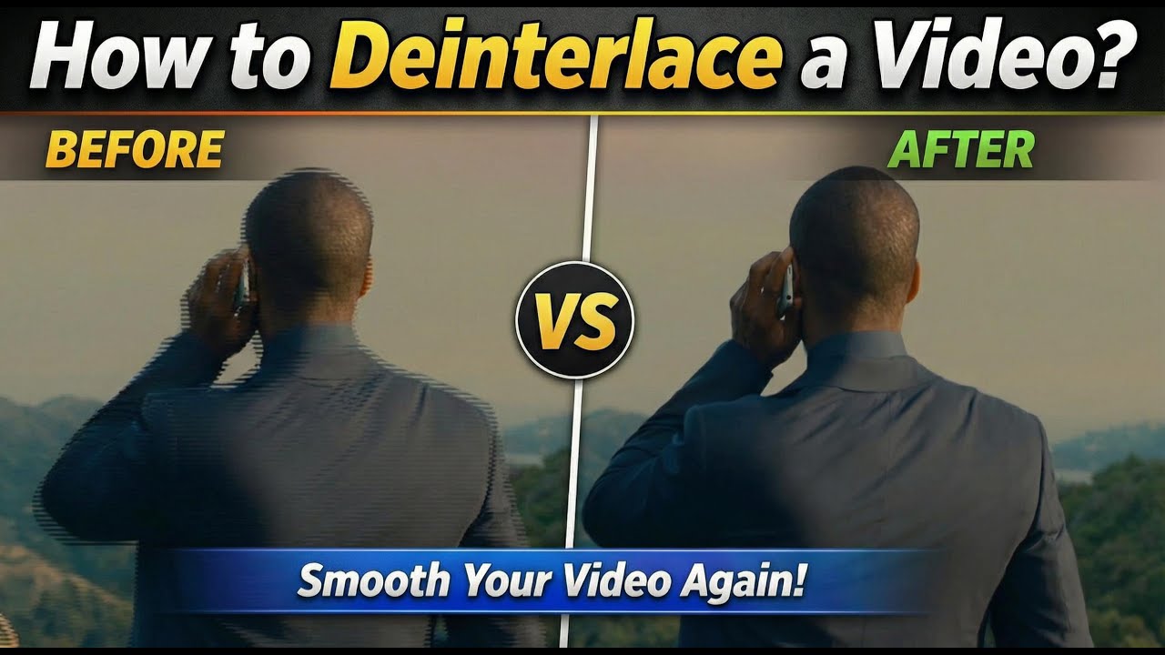 How to Deinterlace a Video?