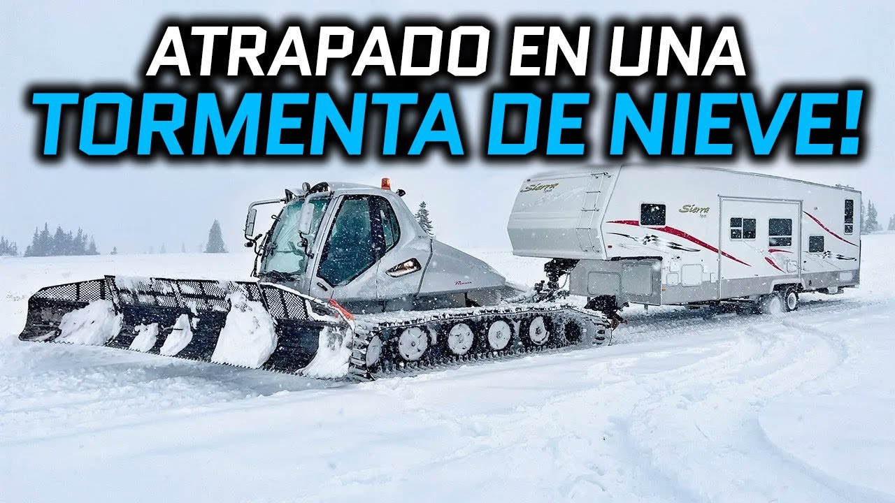 Cómo rescatar un RV atrapado en una tormenta de nieve a 10,000 pies