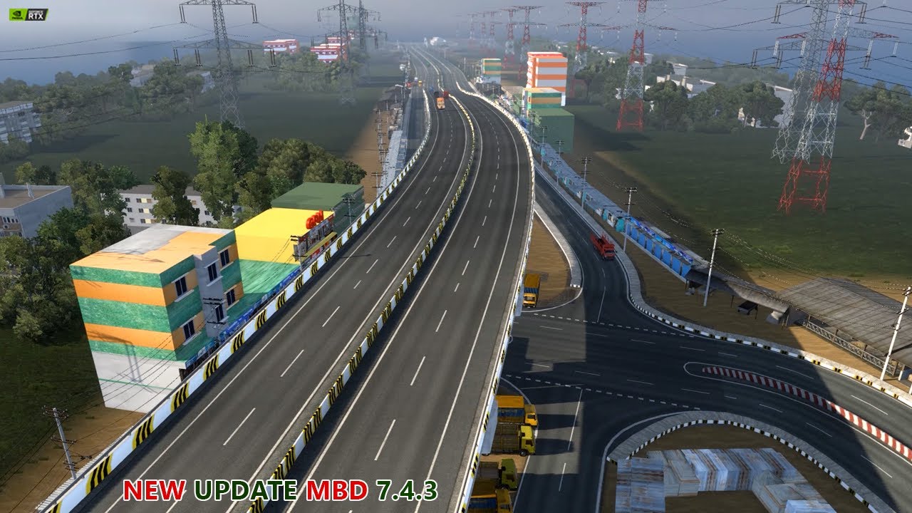 New Update | MBD Map 7.4.3 | Jirani | ETS2 v1.50.1.0s | Ultra | Euro Truck Simulator (No Commentary)