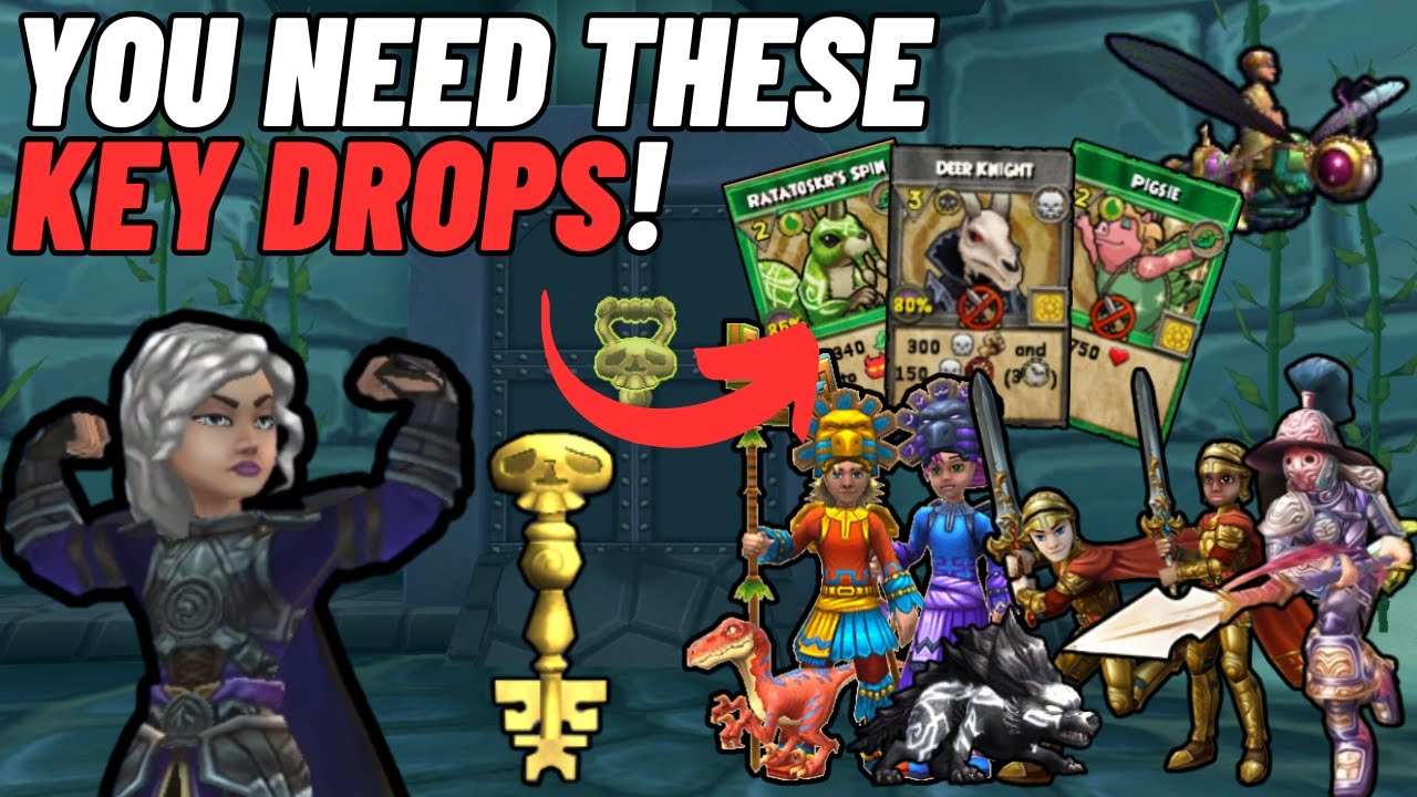 Wizard101| The ULTIMATE Gold Skeleton Key Boss Guide!