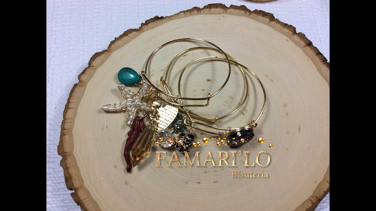 Pulsera Encantadas alambrismo