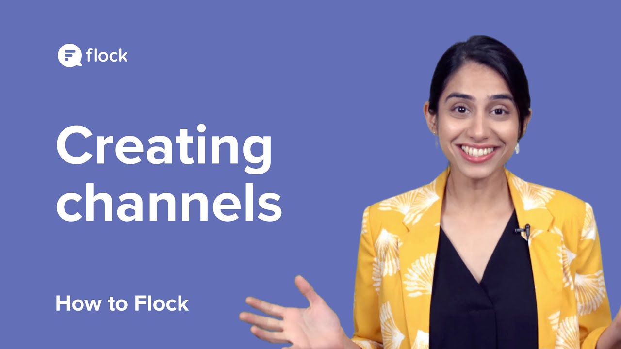 Create Channels in Flock Messenger