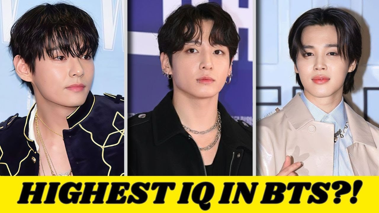 The 7 BTS members with the highest IQs—you won't guess #2!