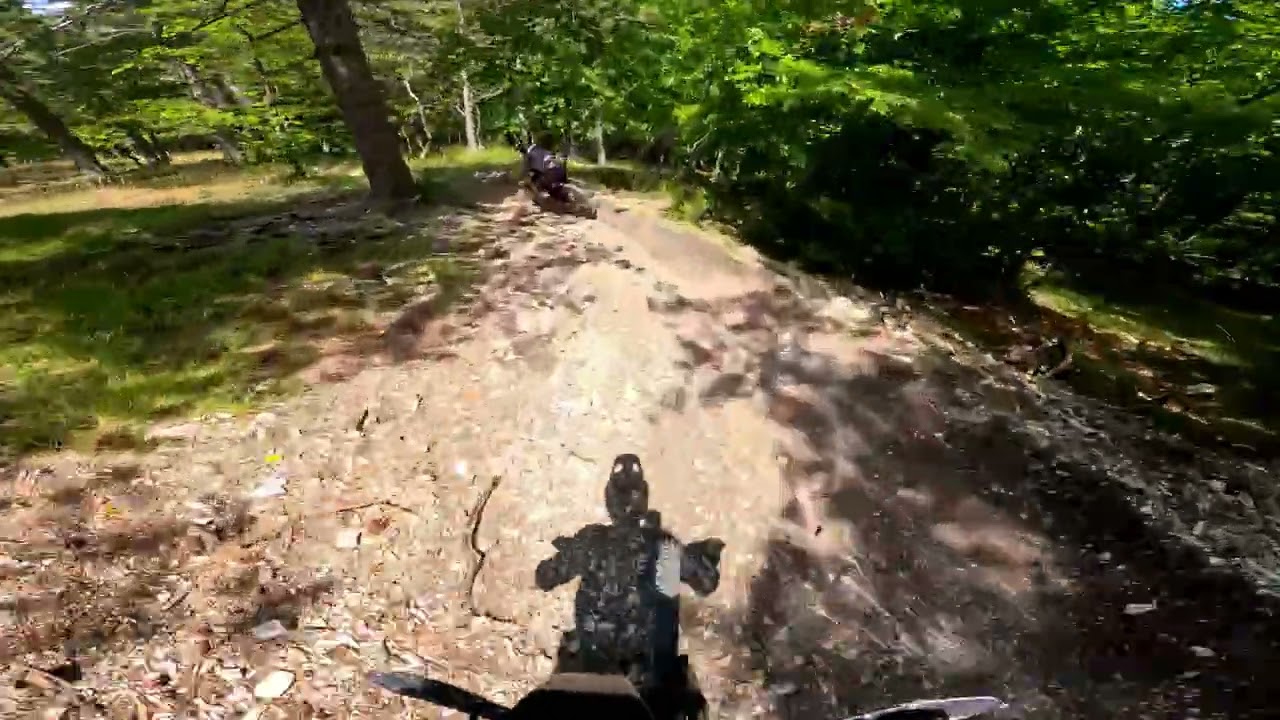 Frontignano bike park 2025! Le Saliere con Cikka che fa da leprotto