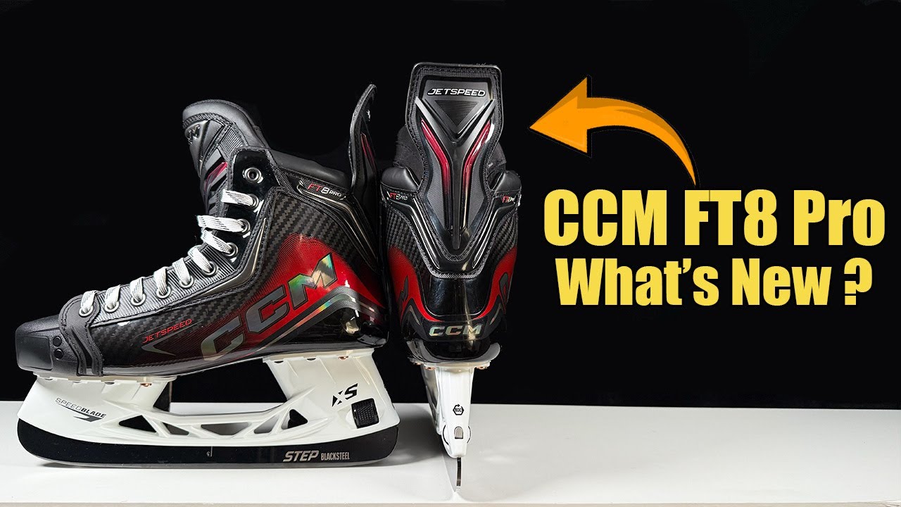 Обзор хоккейных коньков CCM Jetspeed FT8 Pro — что нового и лучше ли они, чем FT6 Pro?
