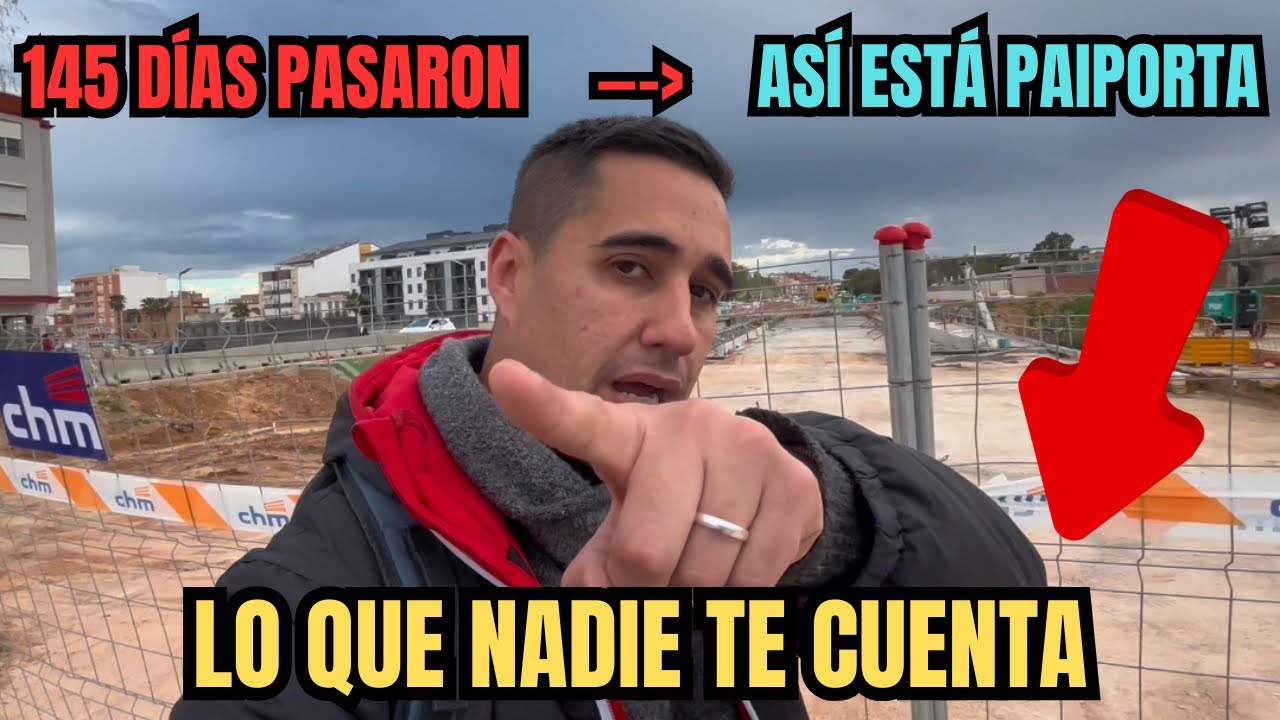 👉🏽🚨 ASÍ ESTÁ PAIPORTA 145 DÍAS PASARON DESDE LA INUNDACIÓN - #VALENCIA #DANA #PAIPORTA #ESPAÑA