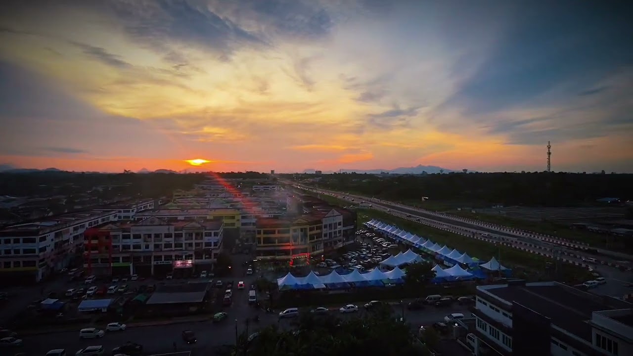 Sunset at Taman Desa Ilmu, Kota Samarahan, Sarawak