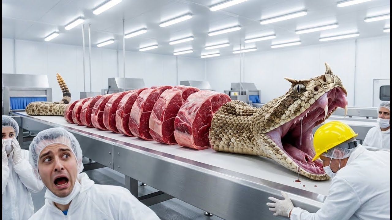 Inside a Sidewinder Rattlesnake Factory: Locomotion Study Specimen Model C-C36 (Full Process)