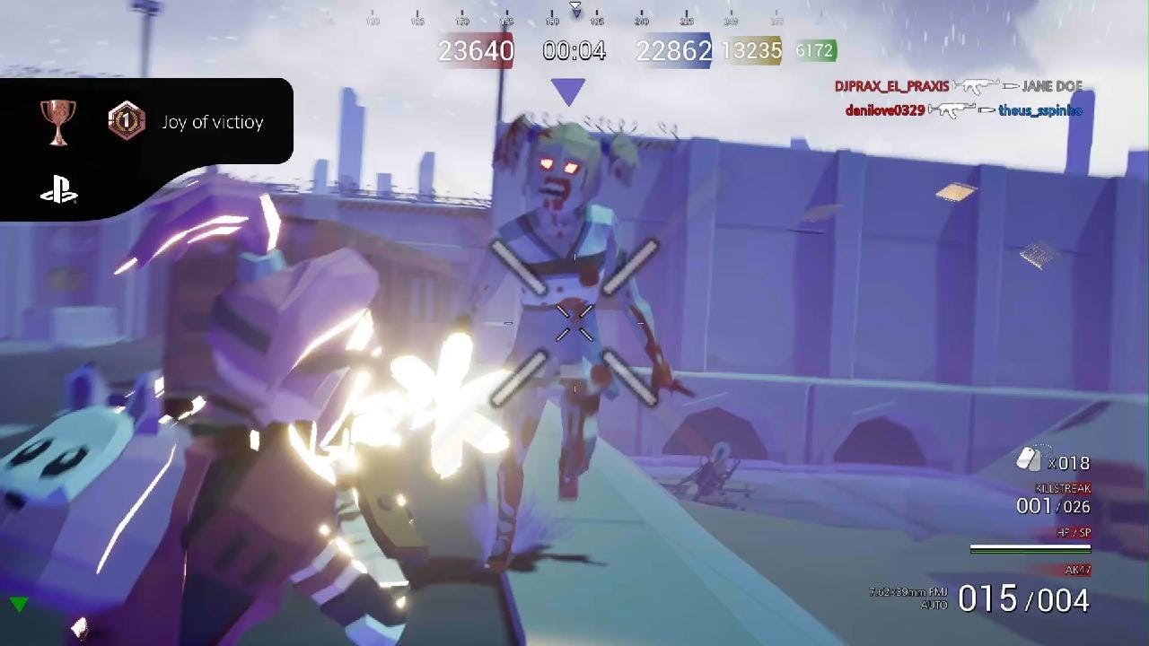 MEGA ZOMBIE PS4 Joy of victory Trophy