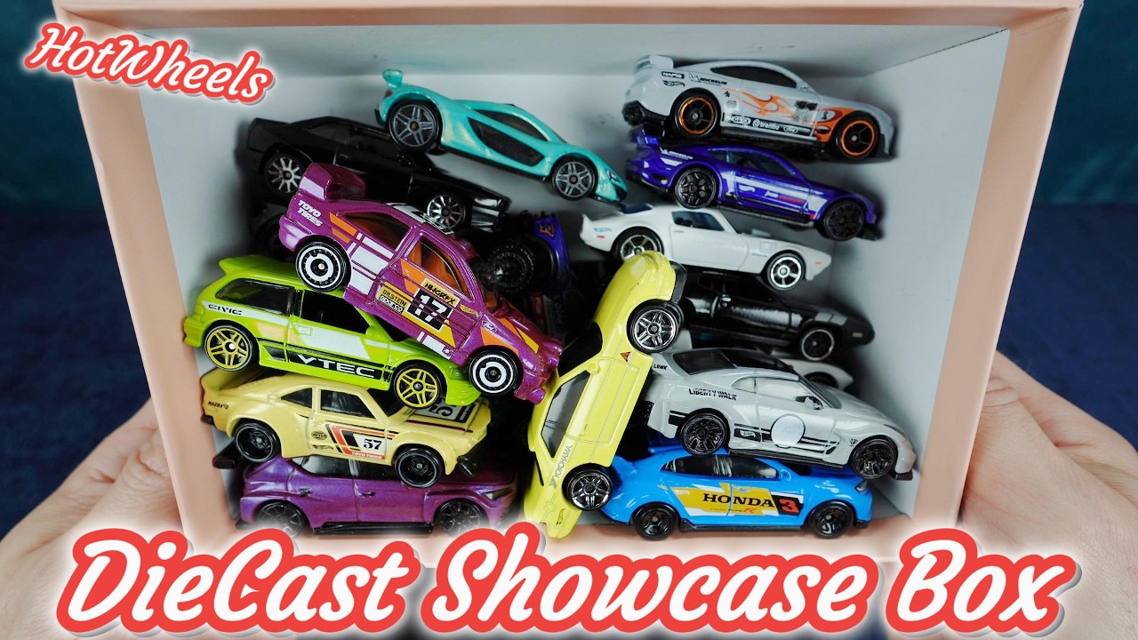 HotWheels | DieCast Showcase Box | Relaxing Display | EP06