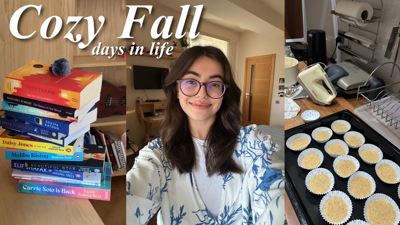 cozy fall days in life: books, baking, & runs