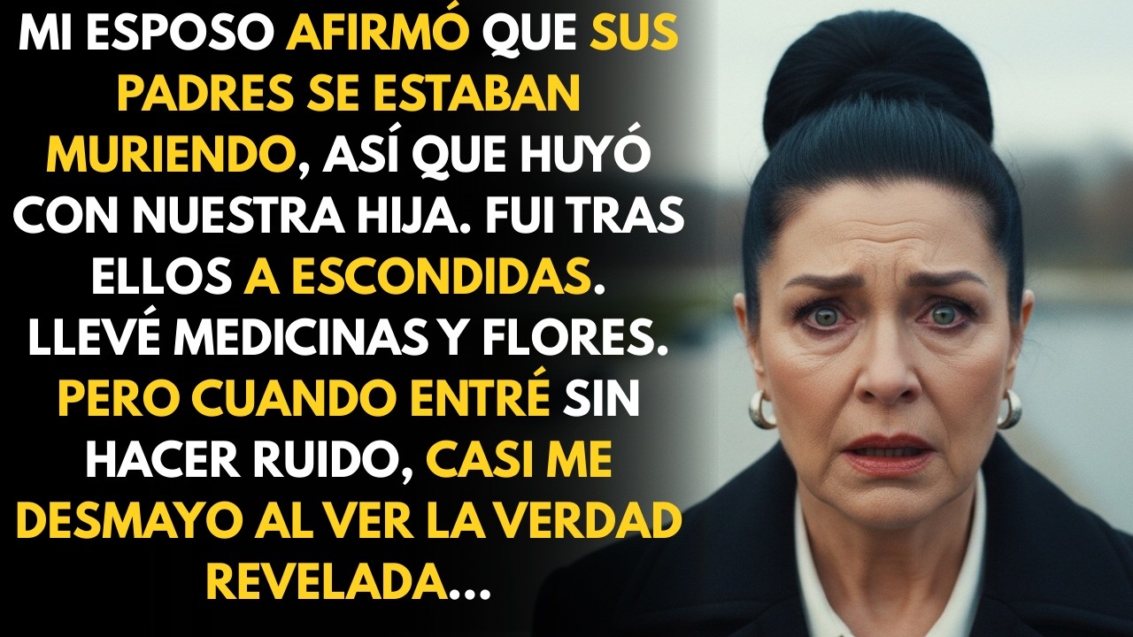 Mi esposo dijo que sus padres estaban enfermos. Entré sin avisar, mi vida se destruyó para siempre !