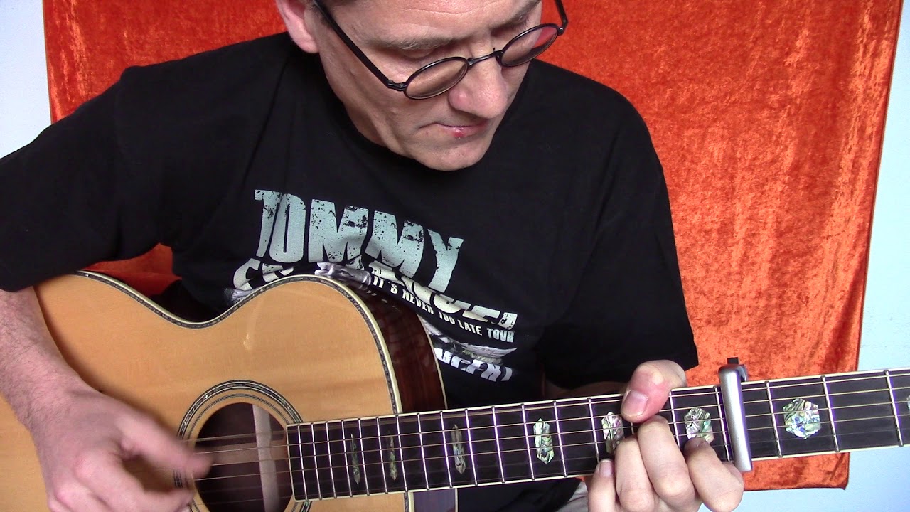 The Mystery - Tommy Emmanuel - basic lesson. More video's see below