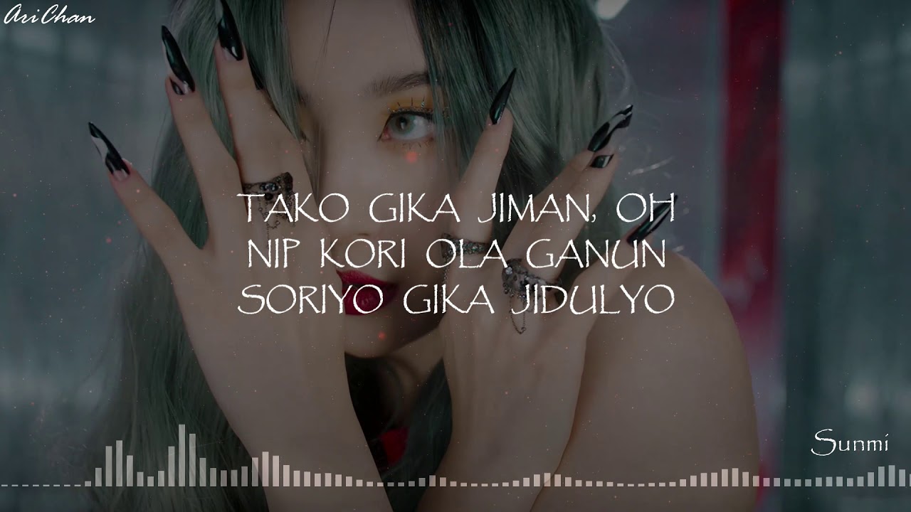 꼬리(Tail) -- 선미(Sunmi) - (easy lyrics - karaoke)