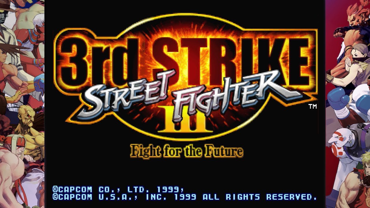 retro fighting games 👊 sf3 third strike