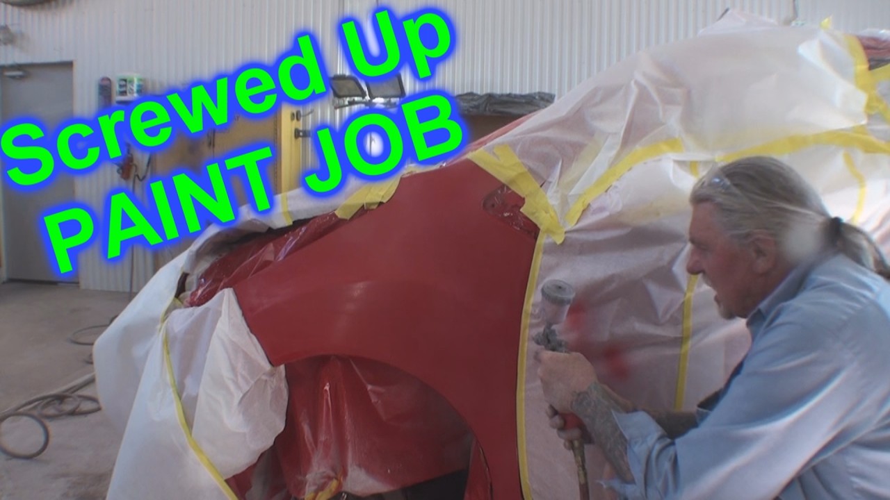 Эта покраска УЖАСНА &mdash; это всё моя вина.