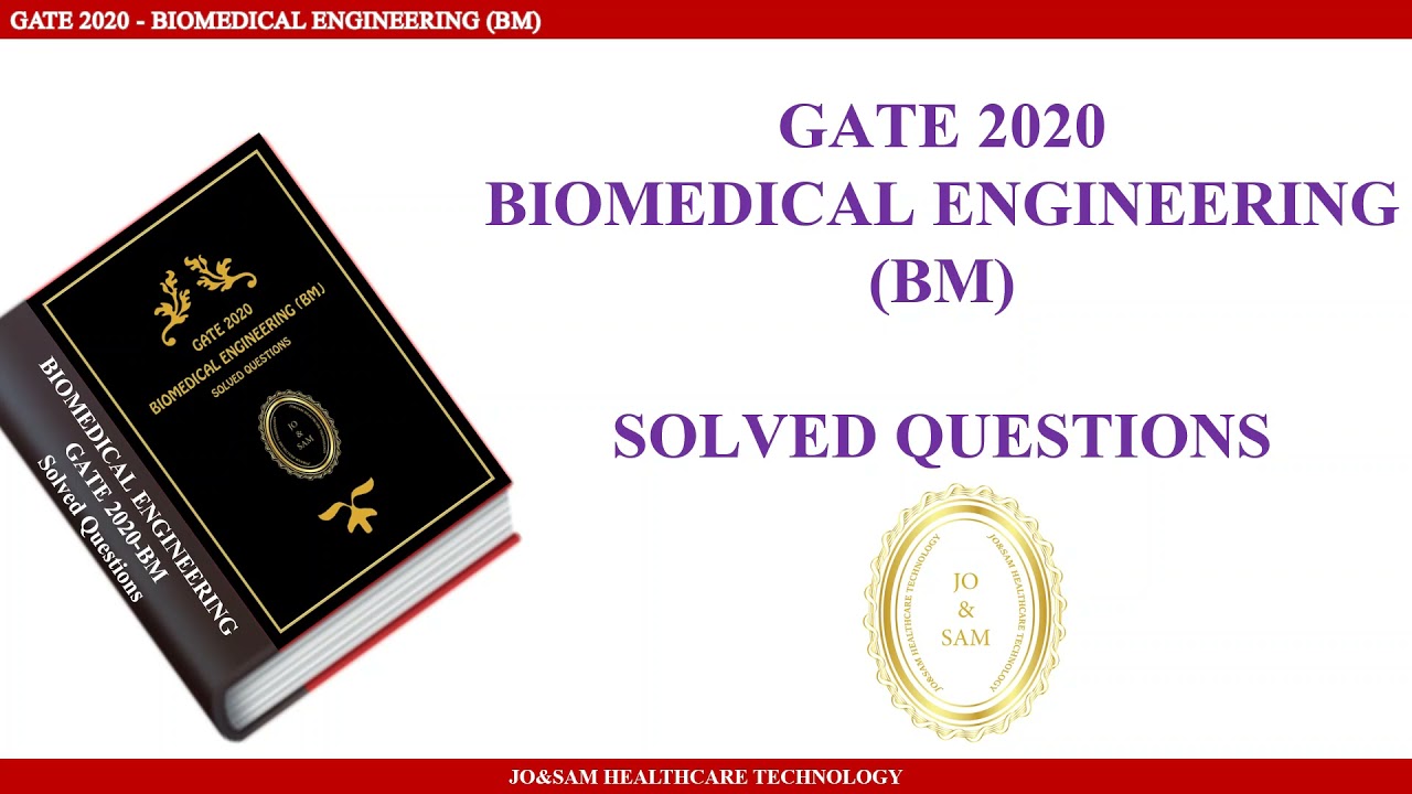 GATE 2020 Biomedical Engineering solved questions #MyFirstShorts #shorts