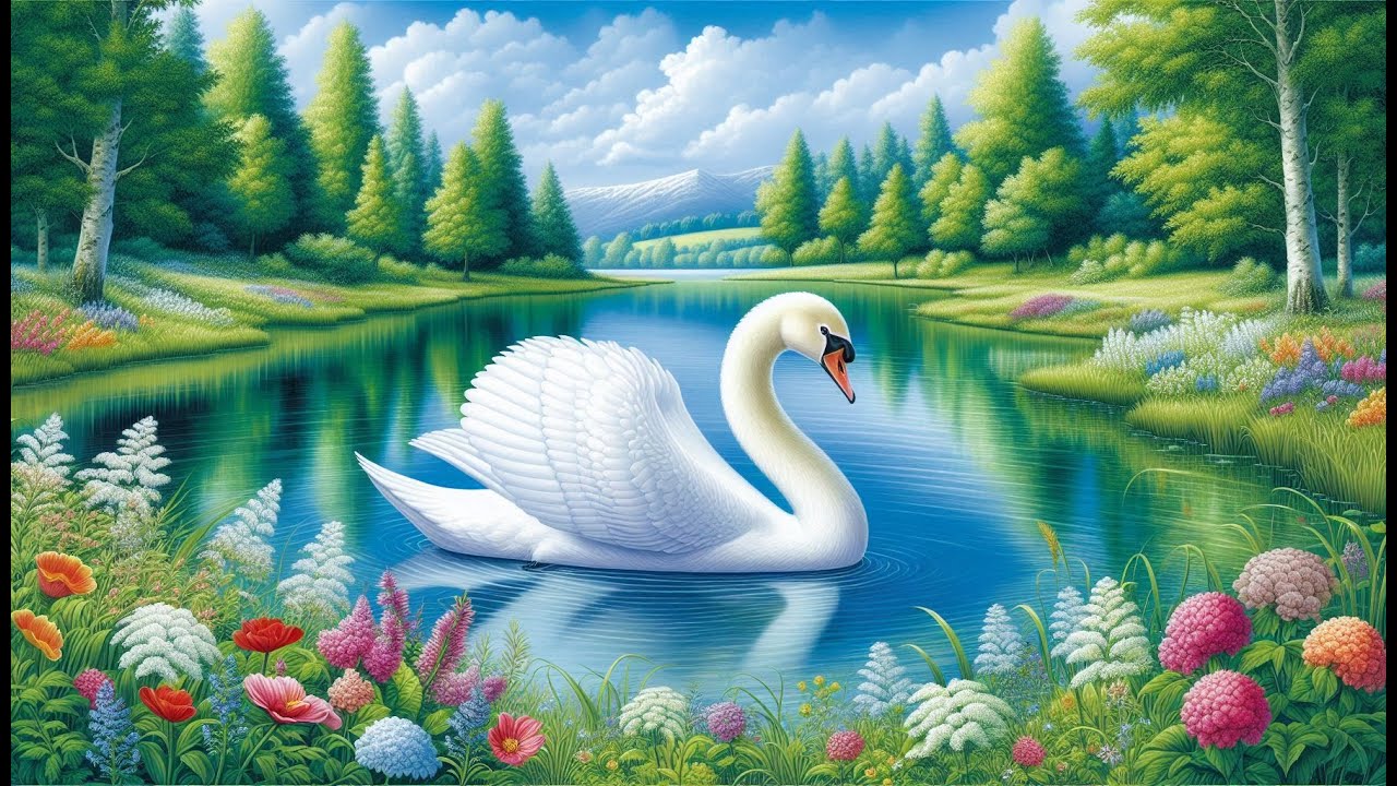 El cisne que buscaba un abrazo