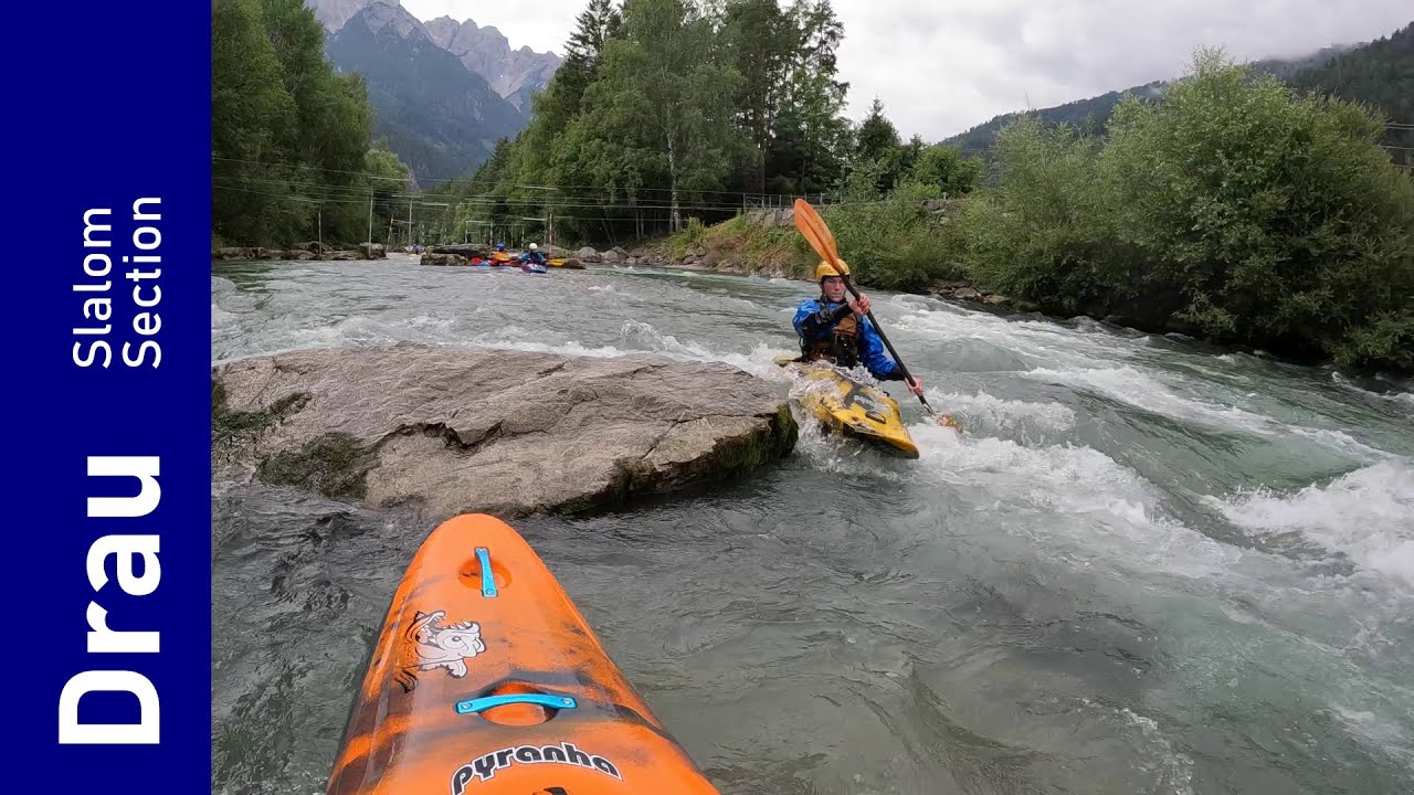 Drau // Galitzenklamm - Slalom Strecke // Wildwasserwoche 2023 - Tag 1