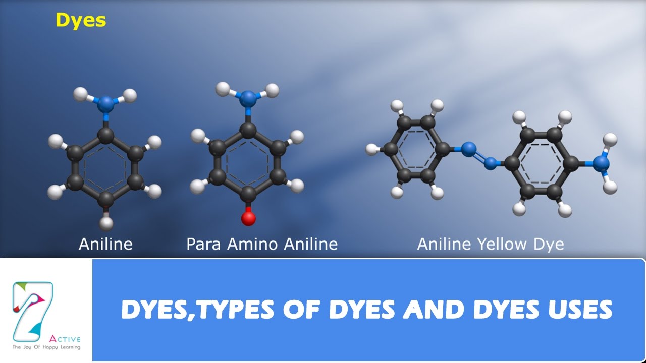DYES, TYPES OF DYES AND DYES USES