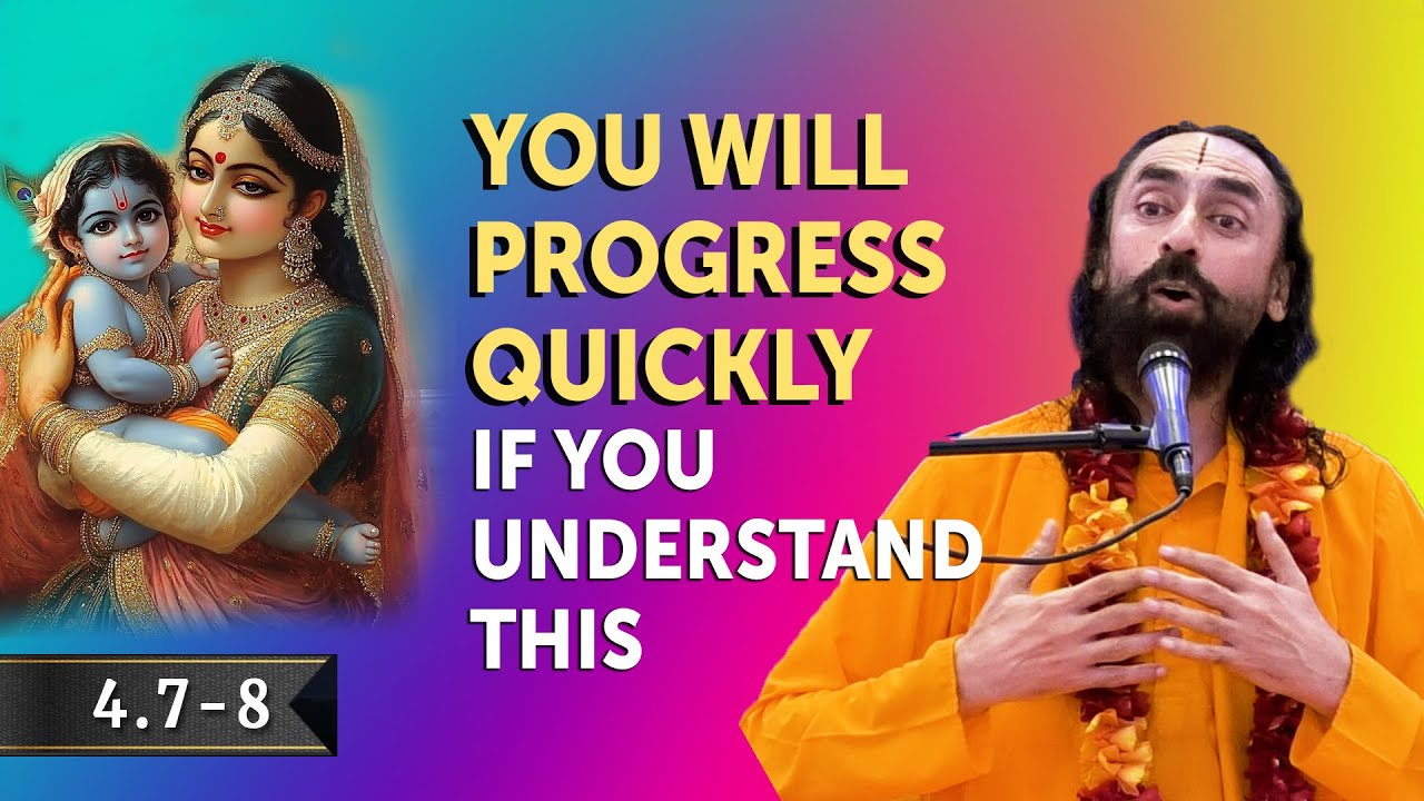 Janmashtami: UNTOLD Purpose of Lord Krishna's Avatar | Swami Mukundananda | Bhagavad Gita 4.7-8